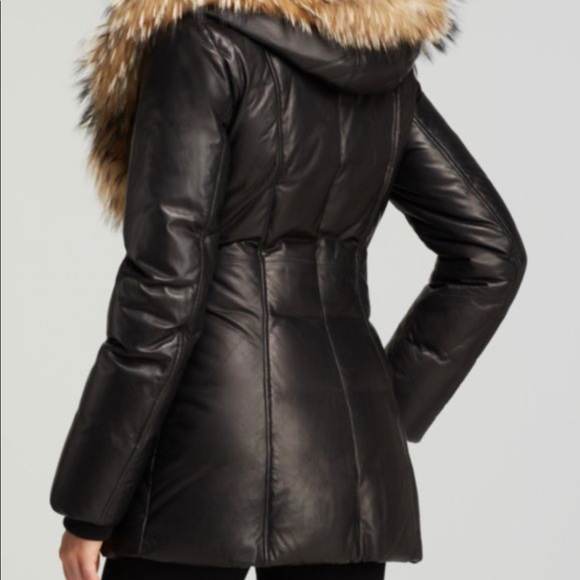 Mackage Ingrid winter leather jacket - Picture 2 of 3